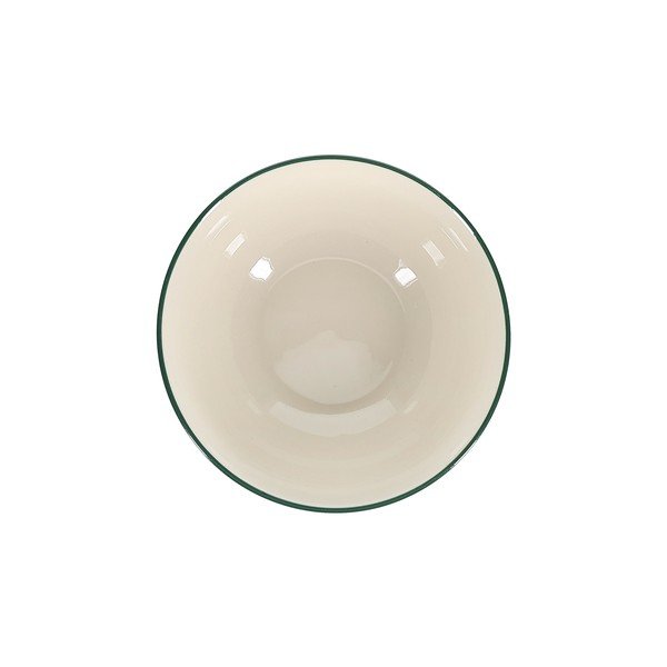 Zaļa/ziloņkaula krāsas porcelāna bļodiņa Cyril – S|P Collection-image-3