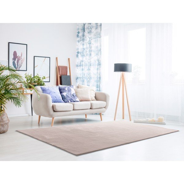 Dūmakaini rozā paklājs 80x150 cm Loft Liso Makeup – Universal-image-1