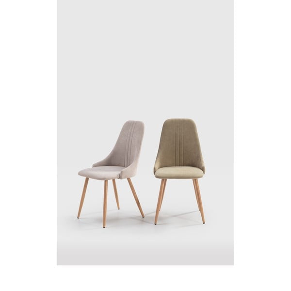 Gaiši zaļi pusdienu krēsli (4 gab.) Seul – Marckeric-image-1