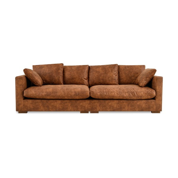 Konjakbrūns dīvāns 266 cm Comfy – Scandic