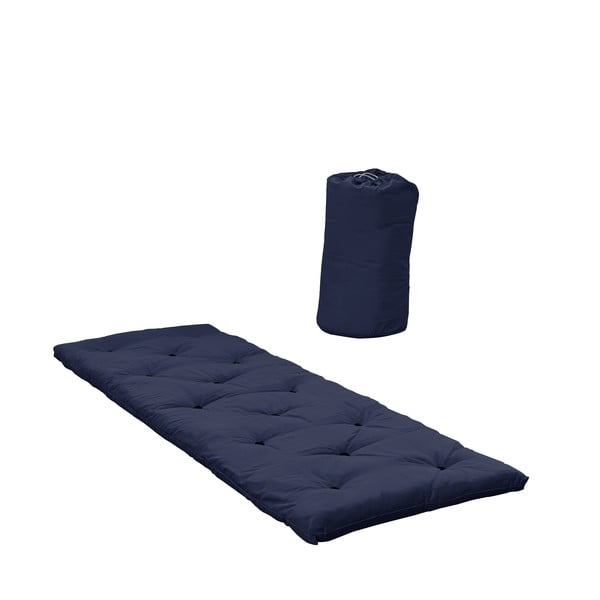 Tumši zils futona matracis 70x190 cm Bed in a Bag Navy - Karup Design