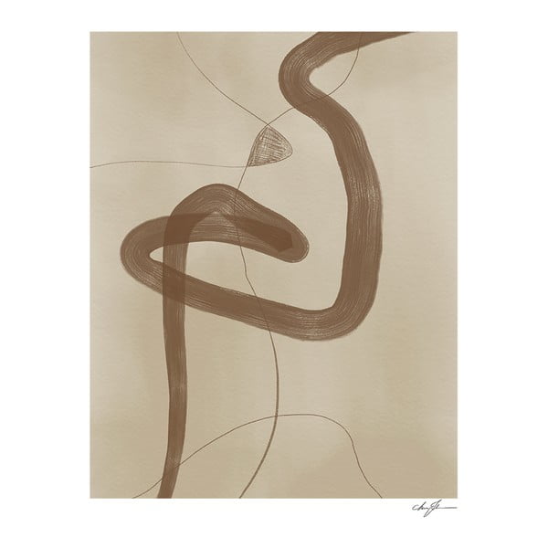 Plakāts 70x100 cm Two ways – Anna Johansson – The Poster Club