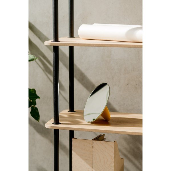 Dabīga toņa plaukts ar ozolkoka imitāciju 80x163x35 cm Teidi – noo.ma-image-3