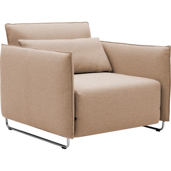 Bēšs izvelkamais atpūtas krēsls Softline Cord-image-2