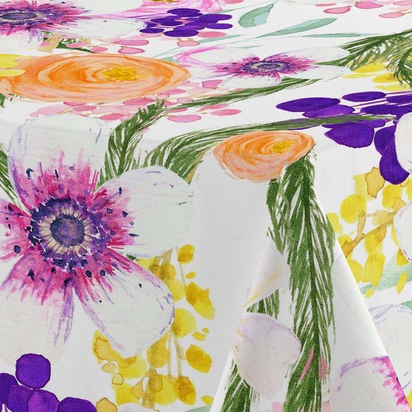 Kokvilnas galdauts Happy Friday Basic Colorburst, 150 x 150 cm-image-1