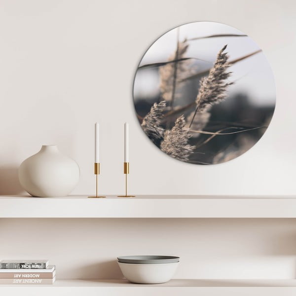 Glezna ø 40 cm Mellow Grasses 3 – Malerifabrikken-image-1