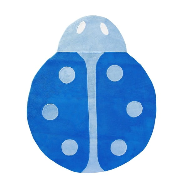 Bērnu paklājs Mavis Ladybug Blue, 100x150 cm