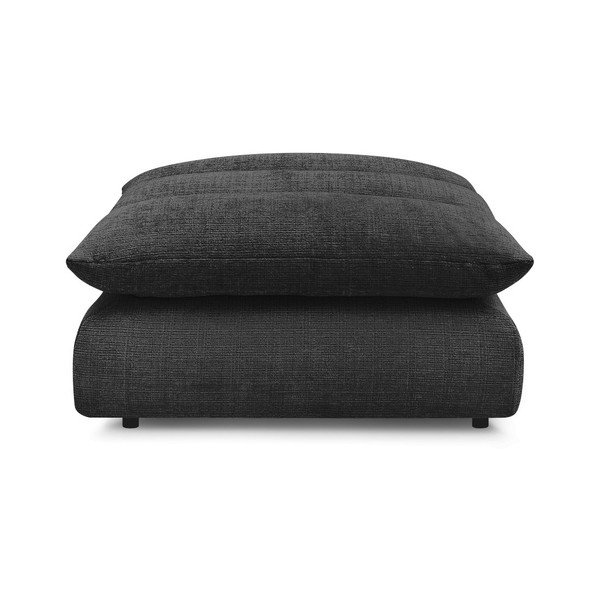 Melns kāju soliņš no šenila auduma Neil – Bobochic Paris-image-3