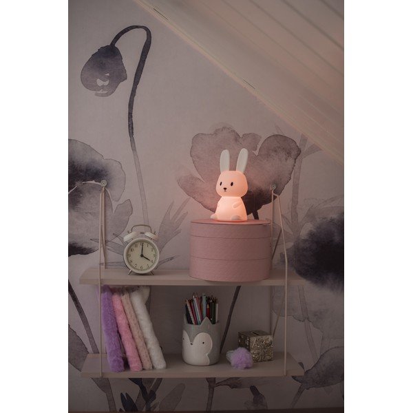 Balta LED bērnu naktslampiņa Bunny – Star Trading-image-2