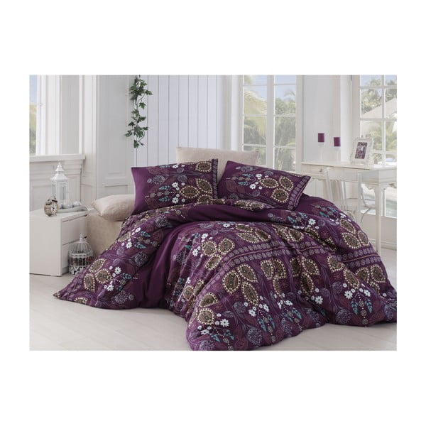 Violeta vienvietīga gultas veļa Jeremy, 140 x 200 cm