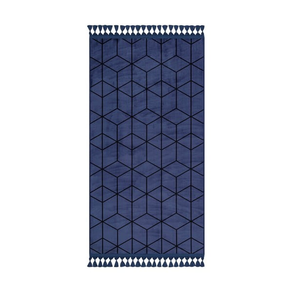 Zils mazgājams paklājs 230x160 cm – Vitaus