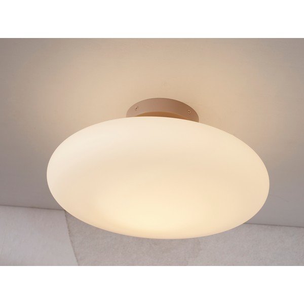 Krēmkrāsas griestu lampa ar stikla abažūru ø 34 cm Sapporo – it's about RoMi-image-3