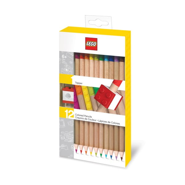 12 Stationery krītiņu komplekts ar klipsi LEGO® -image-1