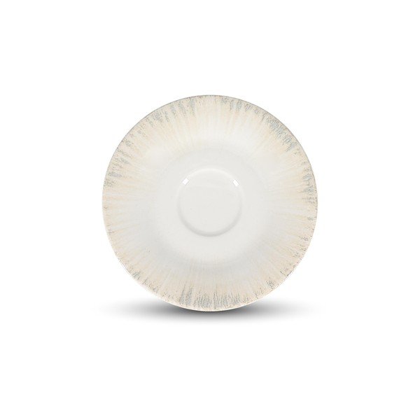 Gaiši pelēka porcelāna apakštasīte ø 14 cm Nuance – BonBistro
