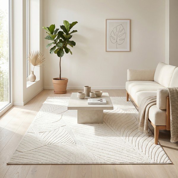 Krēmkrāsas paklājs 120x170 cm Lamina – ESTE-image-4