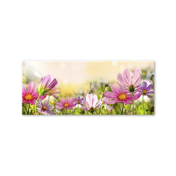 Image Styler Glas Flowers Astry, 50 x 125 cm