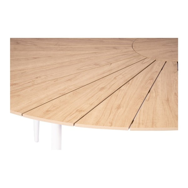 Baltu ēdamistabas krēslu Jaanna (4 gab.) un dabīga toņa galda Marienlist komplekts – Bonami Essentials-image-2