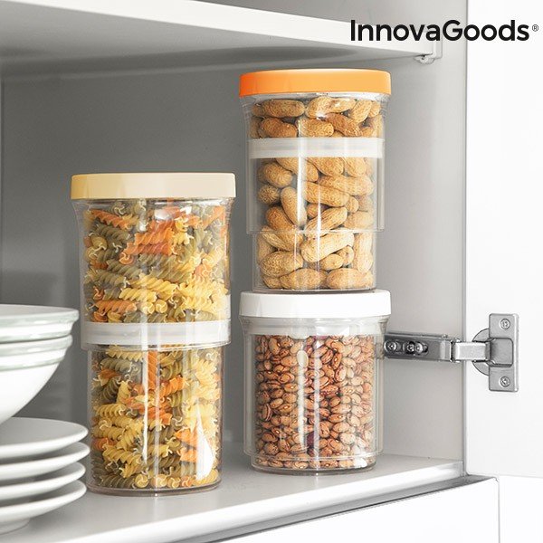 Regulējami konteineri InnovaGoods, 3 gab.-image-4