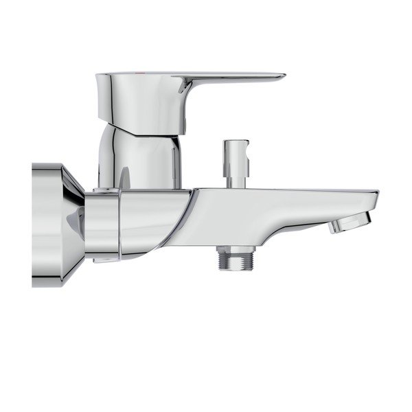 Spīdīgas sudraba krāsas jaucējkrāns vannai/sienas Connect Air – Ideal Standard-image-1