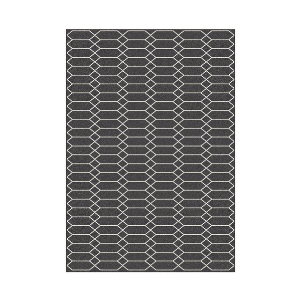 Melns paklājs Universal Norway Negro, 120 x 170 cm