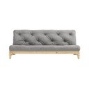 Izvelkamais dīvāns Karup Design Fresh Natural Clear/Grey