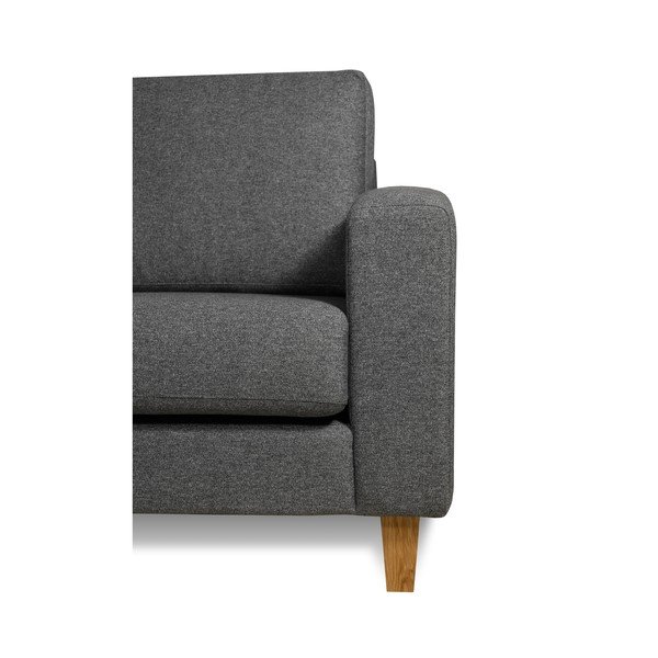 Tumši pelēks stūra dīvāns (kreisais stūris) Focus – Scandic-image-3