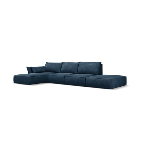 Tumši zils stūra dīvāns (kreisais stūris) Vanda – Mazzini Sofas-image-2
