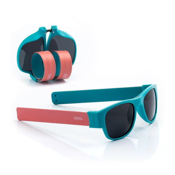 Rozā un zilas InnovaGoods Sunfold AC1 saulesbrilles