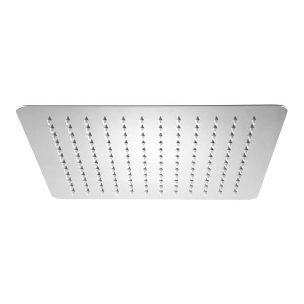 Spīdīgas sudraba krāsas nerūsējošā tērauda griestu dušas galva Slim – Sapho-image-1