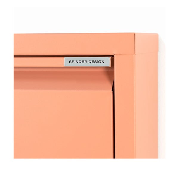 Lašrozā metāla atverams apavu plaukts 50x103x15 cm Billy – Spinder Design-image-4