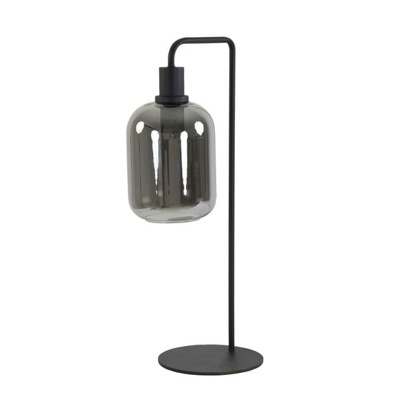 Melna galda lampa (augstums 60 cm) Lekar – Light & Living