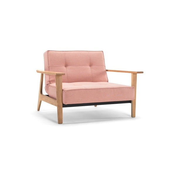 Rozā inovācija Splitback dīvāns krēsls