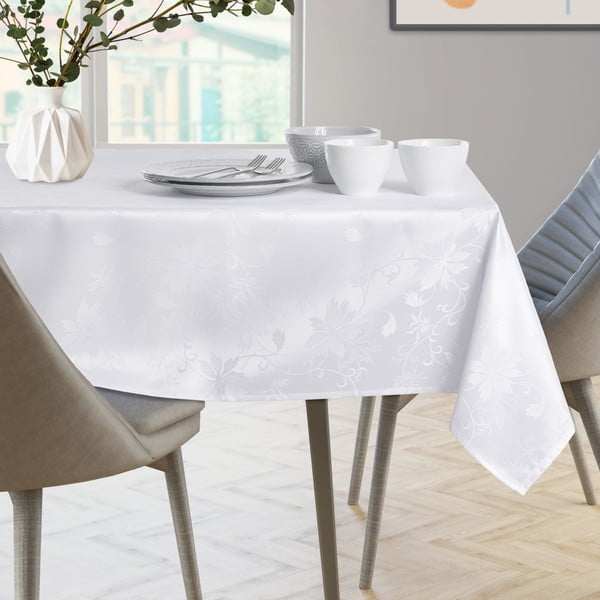 Balts galdauts AmeliaHome Grapevine, 140 x 280 cm-image-1