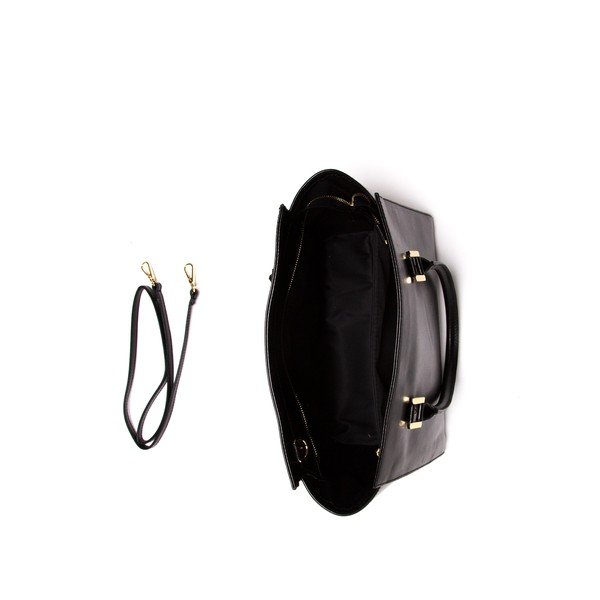 Ādas rokassoma Mangotti 382 Nero-image-3