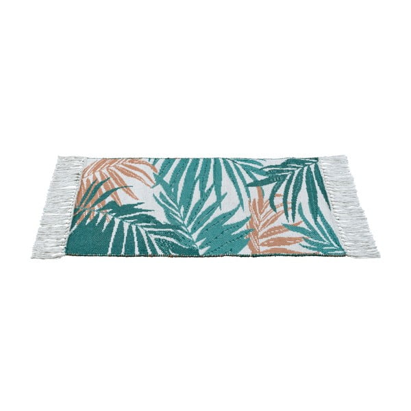 Zaļš tekstila vannas istabas paklājs 50x80 cm Suva – Wenko-image-1