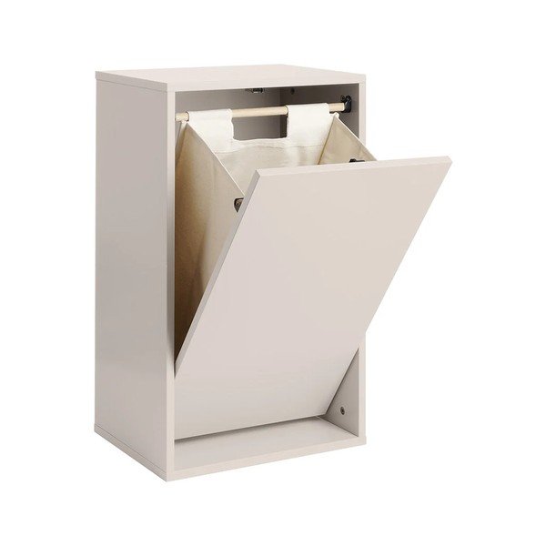 Gaiši pelēks sienas veļas grozs Laundry Box – ReCollector