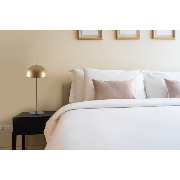 Zelta krāsas galda lampa ar metāla abažūru (augstums 58 cm) Can – Opviq lights-image-1