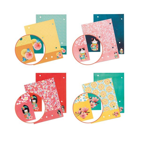 Komplekts 4 vējdzirnavu izgatavošanai Djeco-image-1