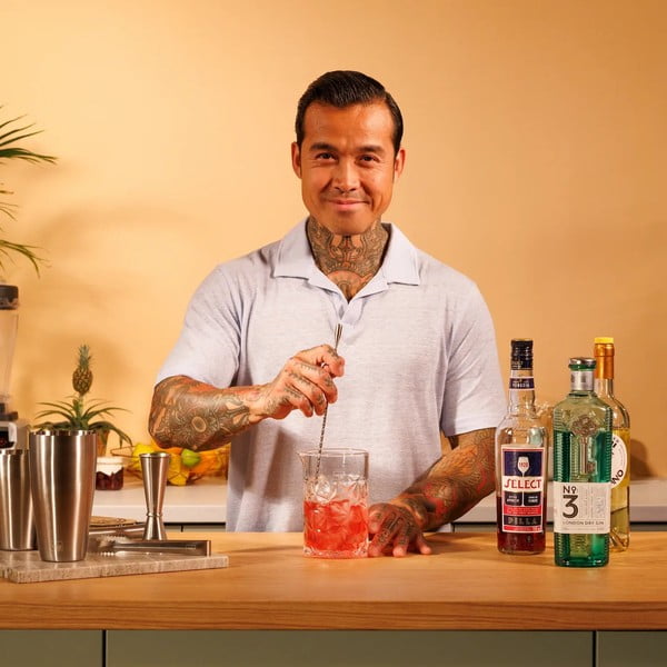 Nerūsējošā tērauda kokteiļu pagatavošanas komplekts Bar in Box – VacuVin-image-4