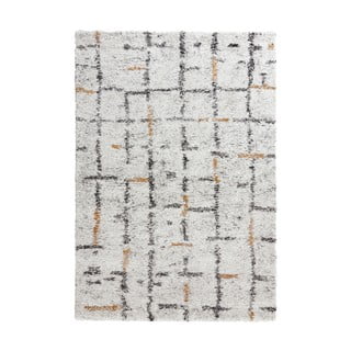 Krēmkrāsas paklājs Mint Rugs Grid, 160 x 230 cm