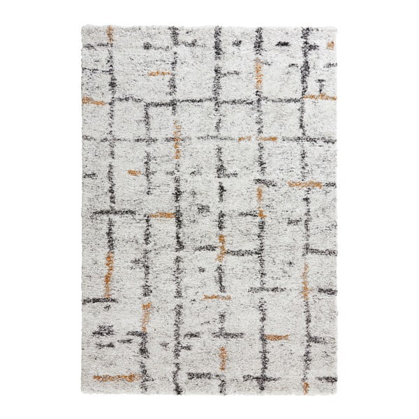 Krēmkrāsas paklājs Mint Rugs Grid, 200 x 290 cm