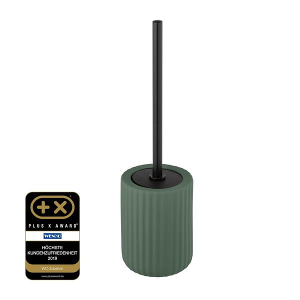 Zaļa keramikas tualetes birste Wenko Belluno-image-2