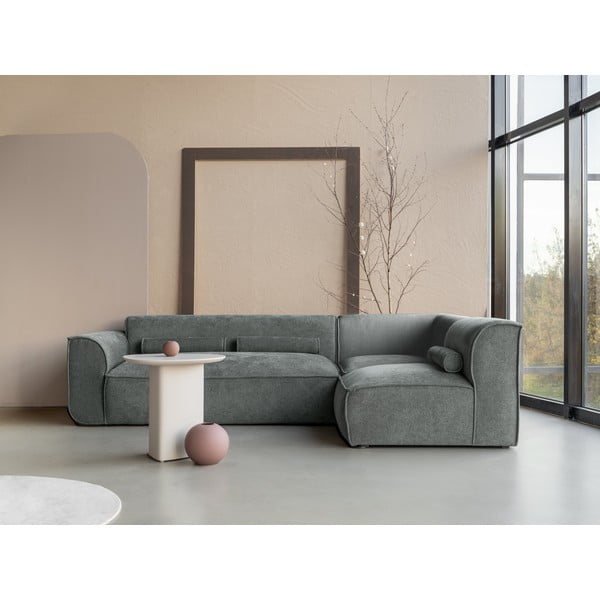 Gaiši zaļš stūra dīvāns (ar labo stūri) Flex Felix – Miuform-image-1