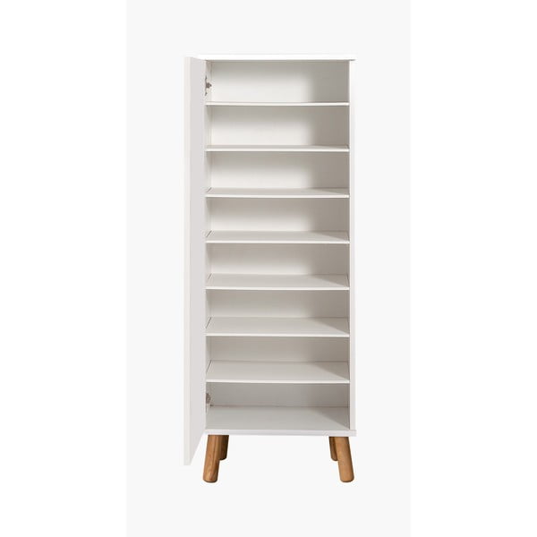 Balts skapītis 50x135 cm Vegas – Kalune Design-image-1