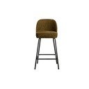 Bronzas krāsas samta bāra krēsls (sēdekļa augstums 64 cm) Vogue – WOOOD