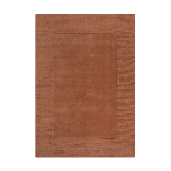 Ķieģeļu sarkans vilnas paklājs 160x230 cm – Flair Rugs