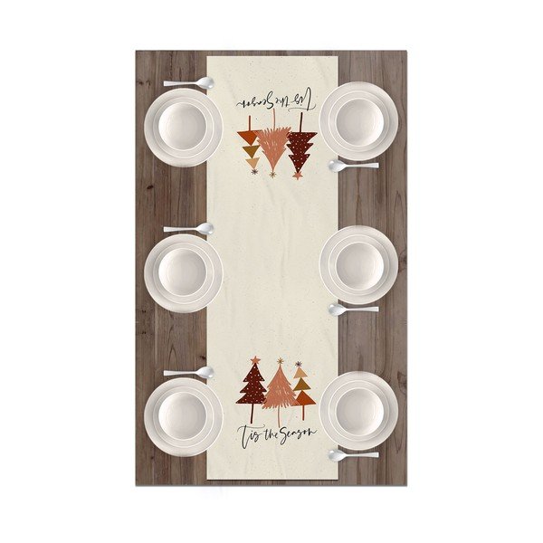 Galda celiņš ar Ziemassvētku motīvu 40x140 cm – Kate Louise-image-2