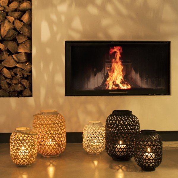 Melna laterna Present Time Lattice, augstums 27 cm-image-3
