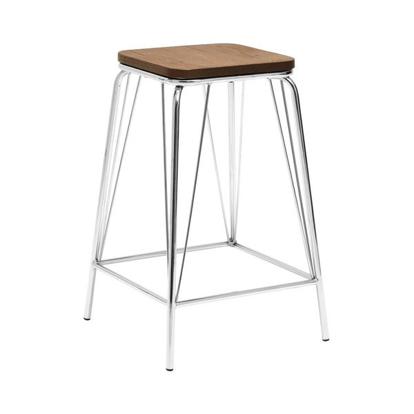 Sudraba krāsas/dabīga toņa gobas masīvkoka ķeblis District – Premier Housewares