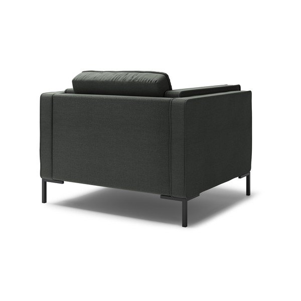 Tumši pelēks atpūtas krēsls Milo Casa Attilio-image-3